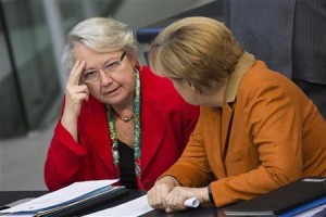 Annette Schavan, Merkel'in yakın arkadaşıydı.