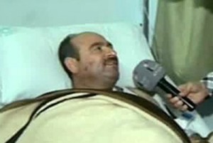 Suriyeli pilotun görüntüleri SANA tarafından yayınlandı.