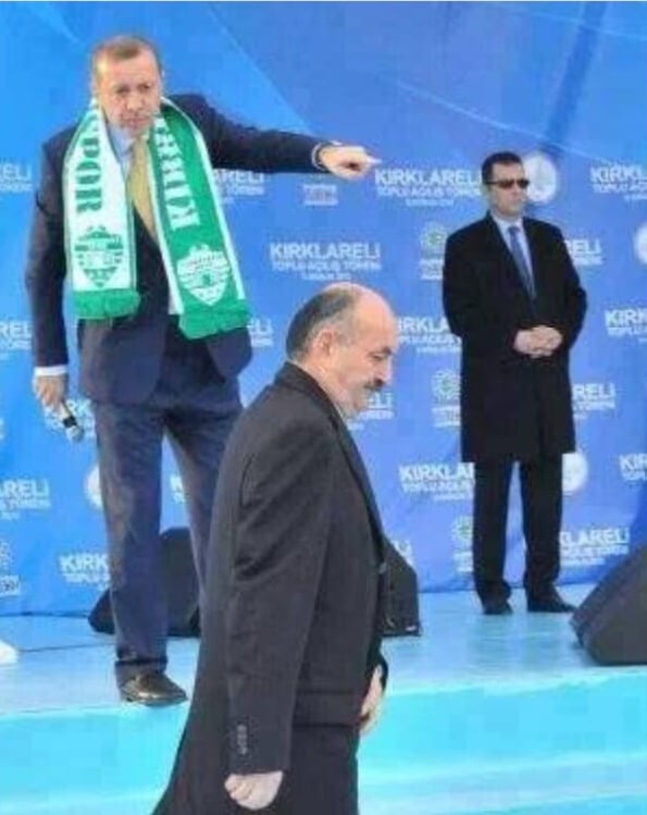 Müezzinoğlu'nun bu fotoğrafı çok konuşulmuştu.