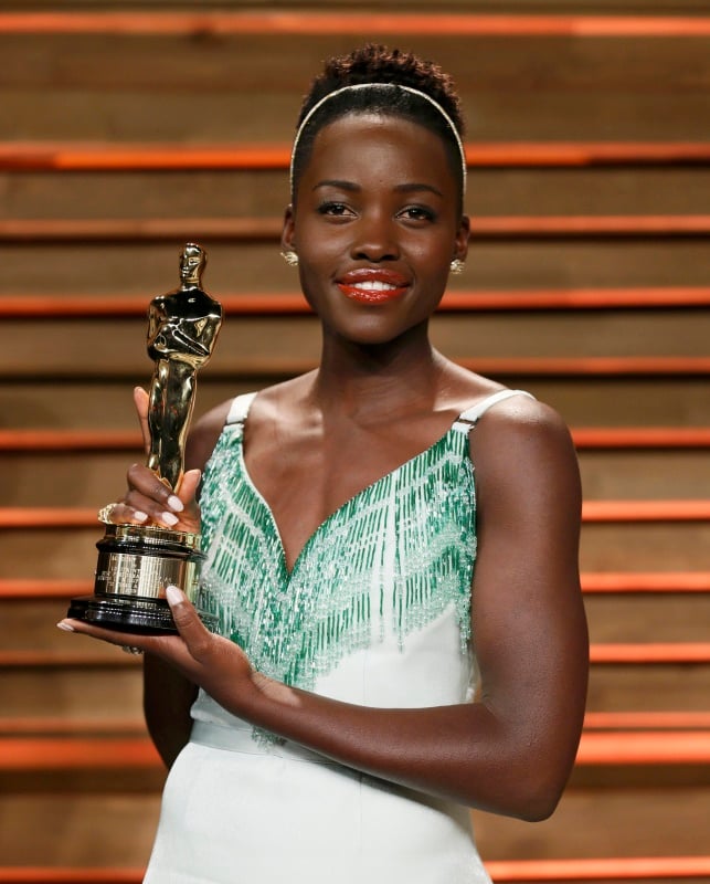 Lupita Nyong'o, 12 Years a Slave (12 Yıllık Esaret) filmiyle Oscar kazanmıştı. (Danny Moloshok / Reuters)