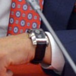 Sarraf'ın Çağlayan'a hediye ettiği belirtilen Patek Philippe marka saat.