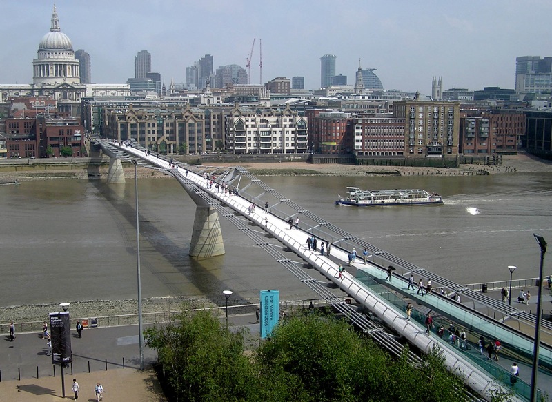 Millennium köprüsü londra