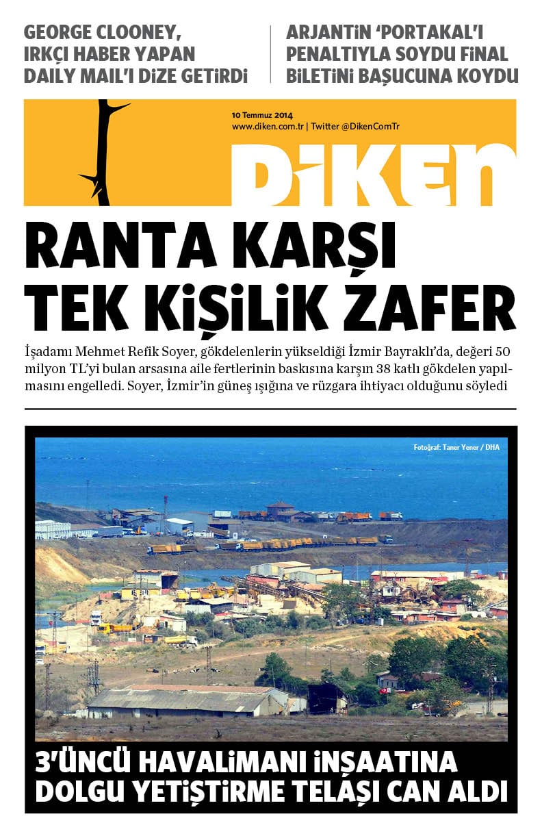 10 Temmuz 2014 - Diken