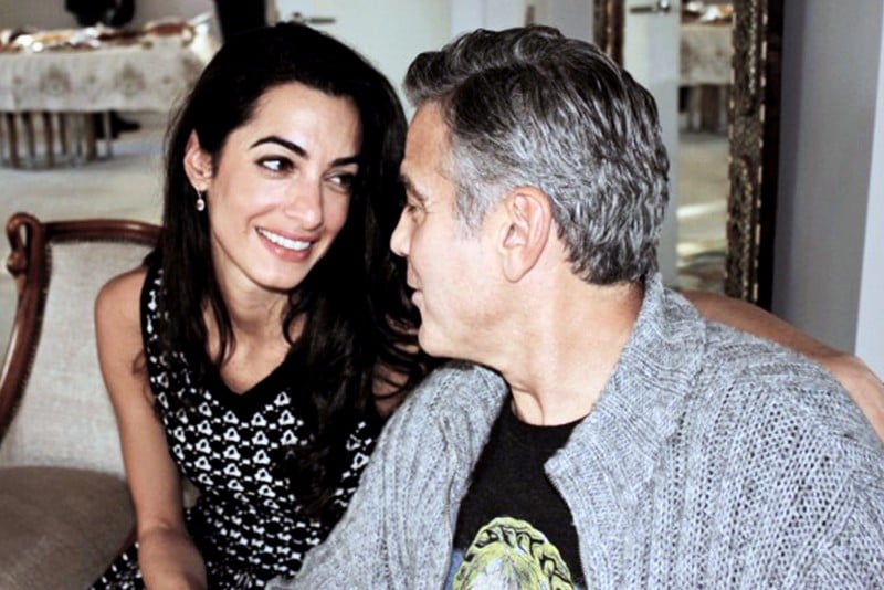 George Clooney in Tanzania