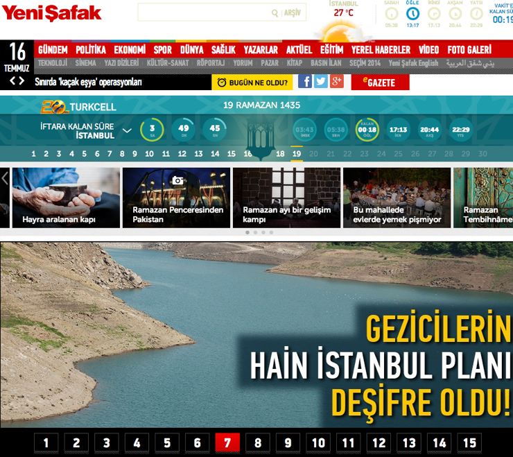 yeni safak geziciler