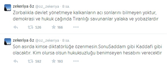 zekeriya oz tweet