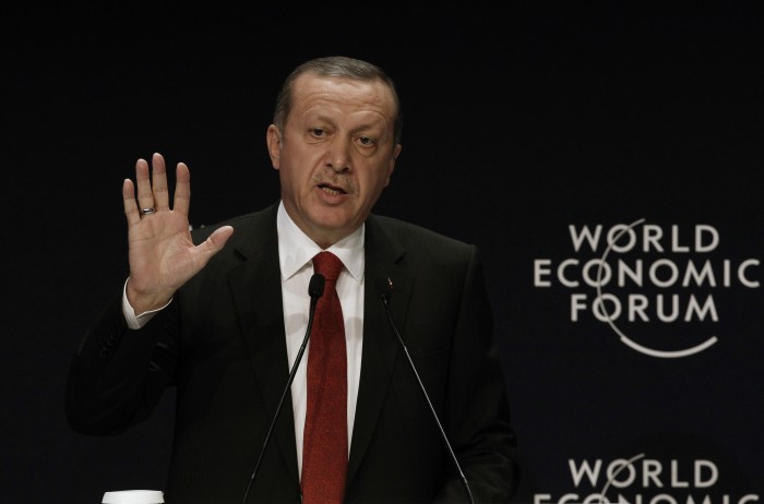 Erdoğan dün TİM'de ve Dünya Ekonomi Zirvesi'nde konuştu. Fotoğraf: Reuters