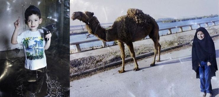 Deniz Şahin'in eski eşinin Suriye'den gönderdiği fotoğraflar.