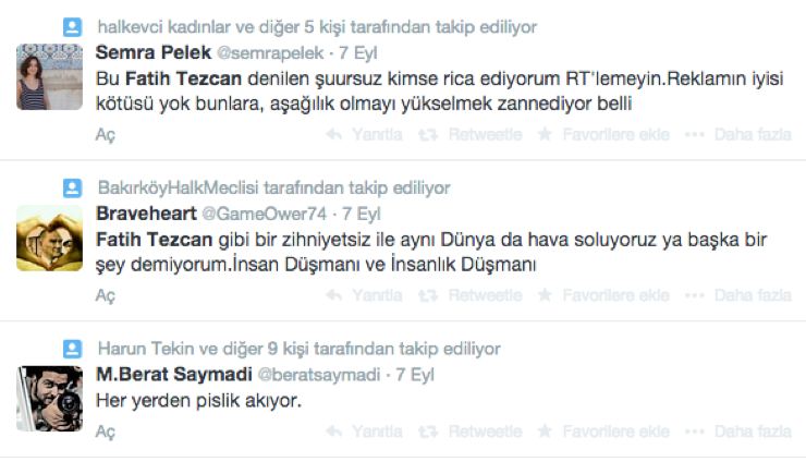 fatih tezcan tweet