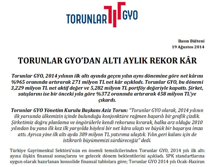 torunlar kar belge