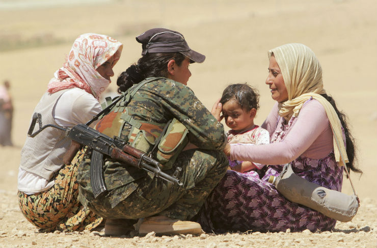 ypg kadın