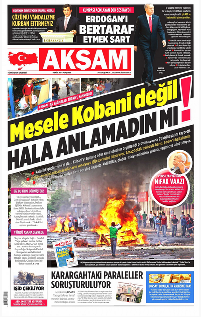 aksam ilk sayfa