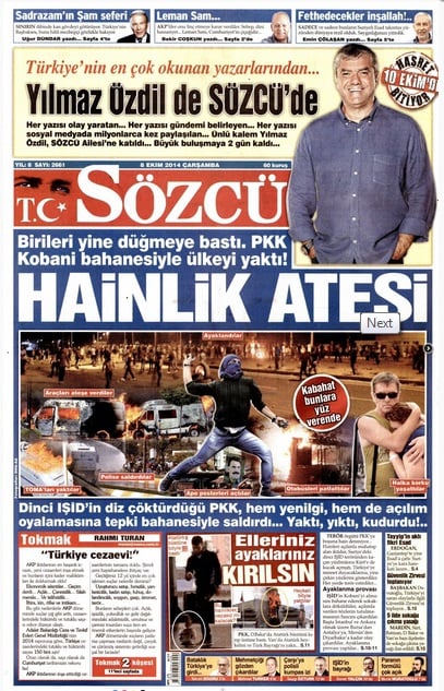 sozcu kapak