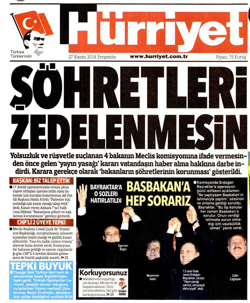 hurriyet kupur