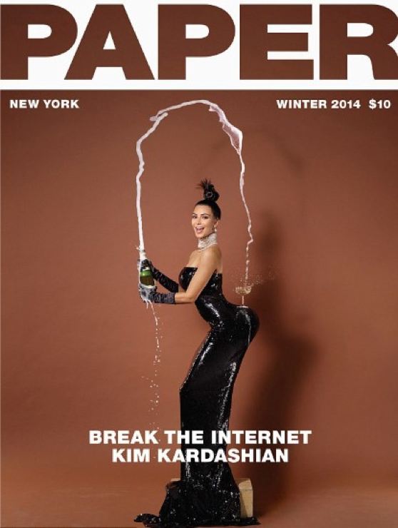 kim kardashian dergi
