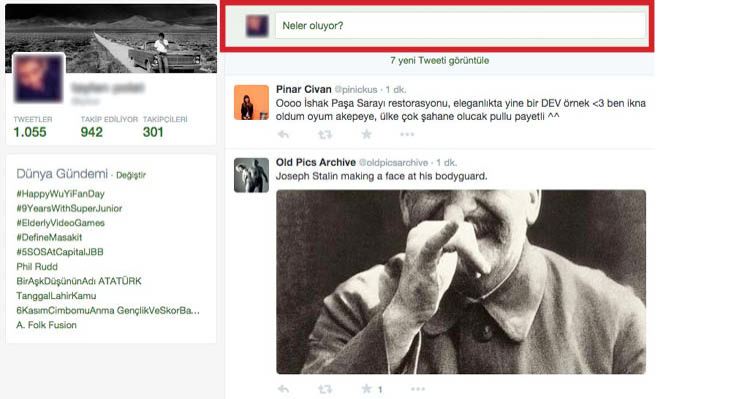 twitter yeni