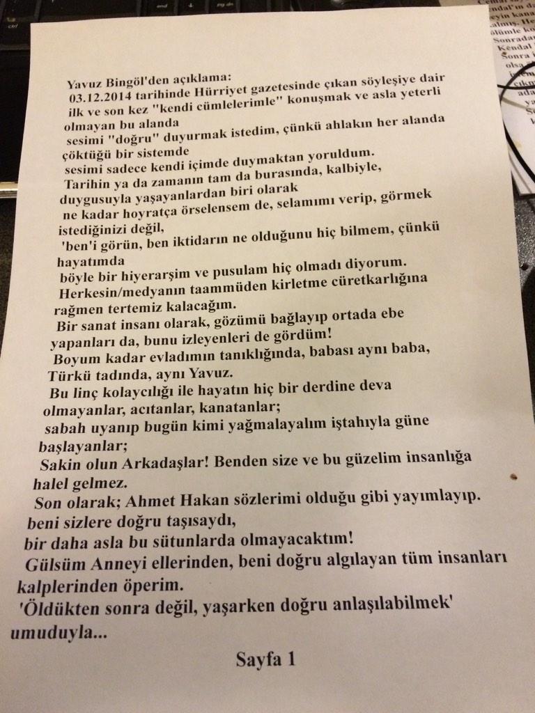 yavuz bingol