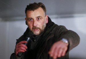 Bachmann, mitinglerin de baş konuşmacısı.