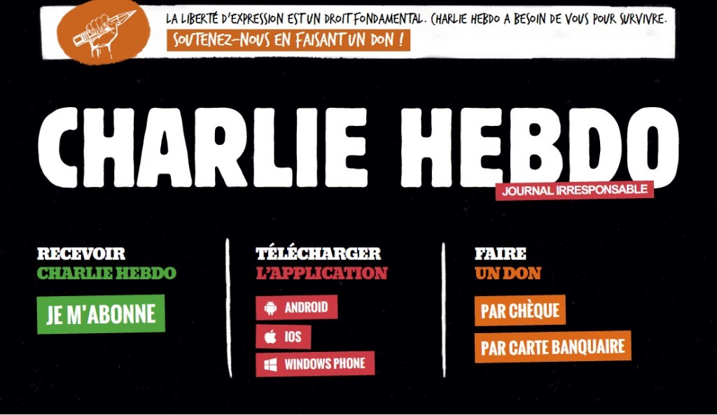 charlie hebdo app