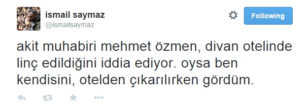 ismail saymaz