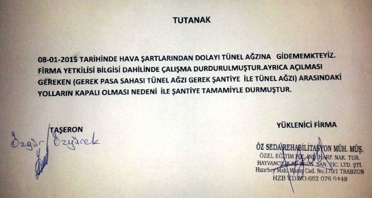 trabzon tutanak