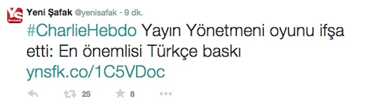 yeni safak tweet