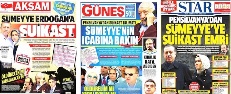 sumeyye suikast gazeteler1