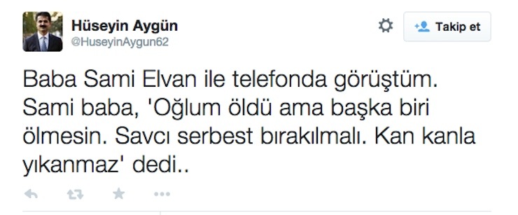 huseyin aygun tweet