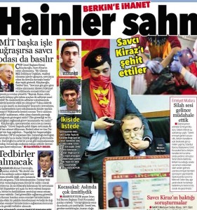 Hürriyet, iç sayfada yayımladığı bu fotoğraf nedeniyle bağlı bulunduğu Doğan Yayın Grubu tarafından yazılı bir açıklamayla eleştirilmişti.