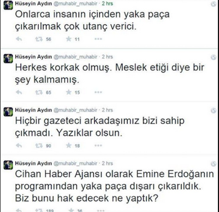 huseyin aydin tweet