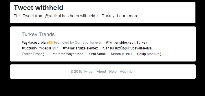 twitter yasak 1