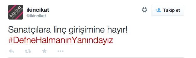 #DefneHalmanınYanındayız