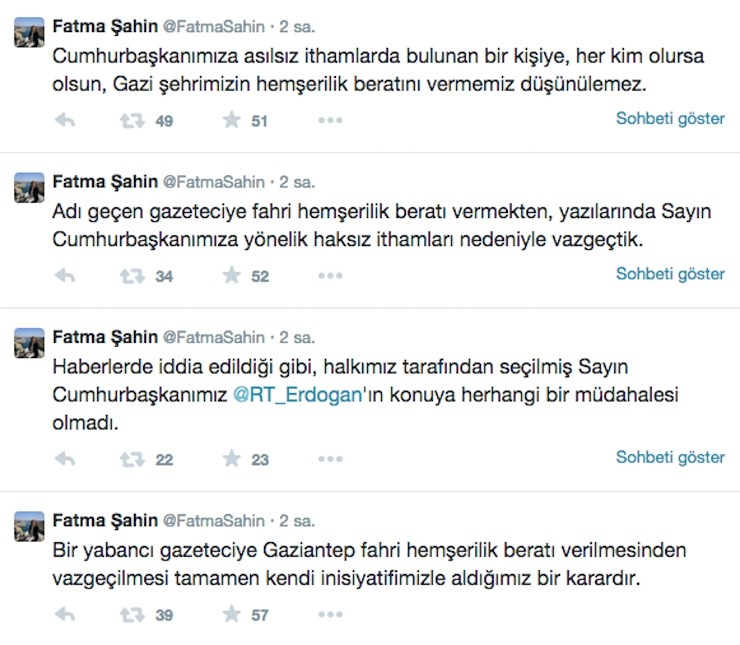 fatma sahin tweet