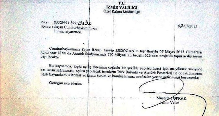 izmir erdogan belge