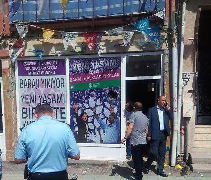 hdp eskisehir saldiri