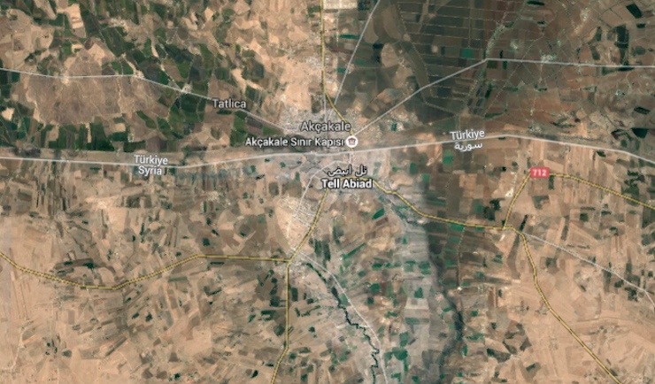 tel abiad harita