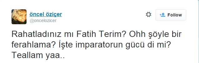 oncel tweet uc