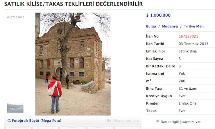 satilik kilise