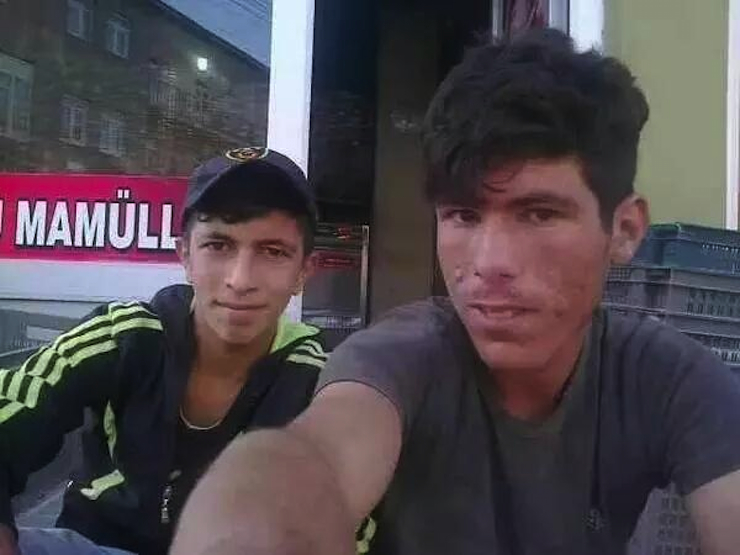 Muhammed Aydemir (solda) ve Orhan Arslan.
