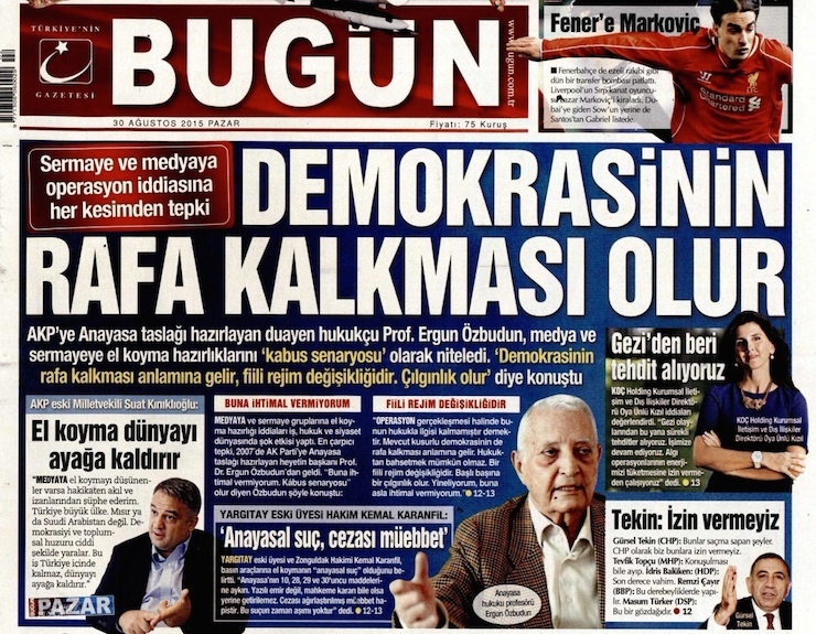 bugun manset