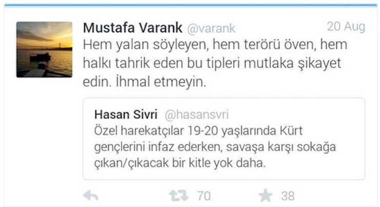 varank tweet