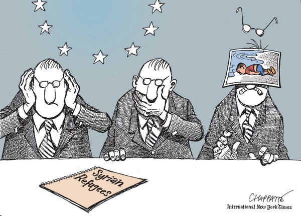 New York Times çizeri Patrick Chappatte