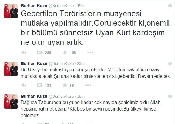 burhan kuzu tweet