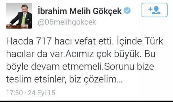 gokcek tweet