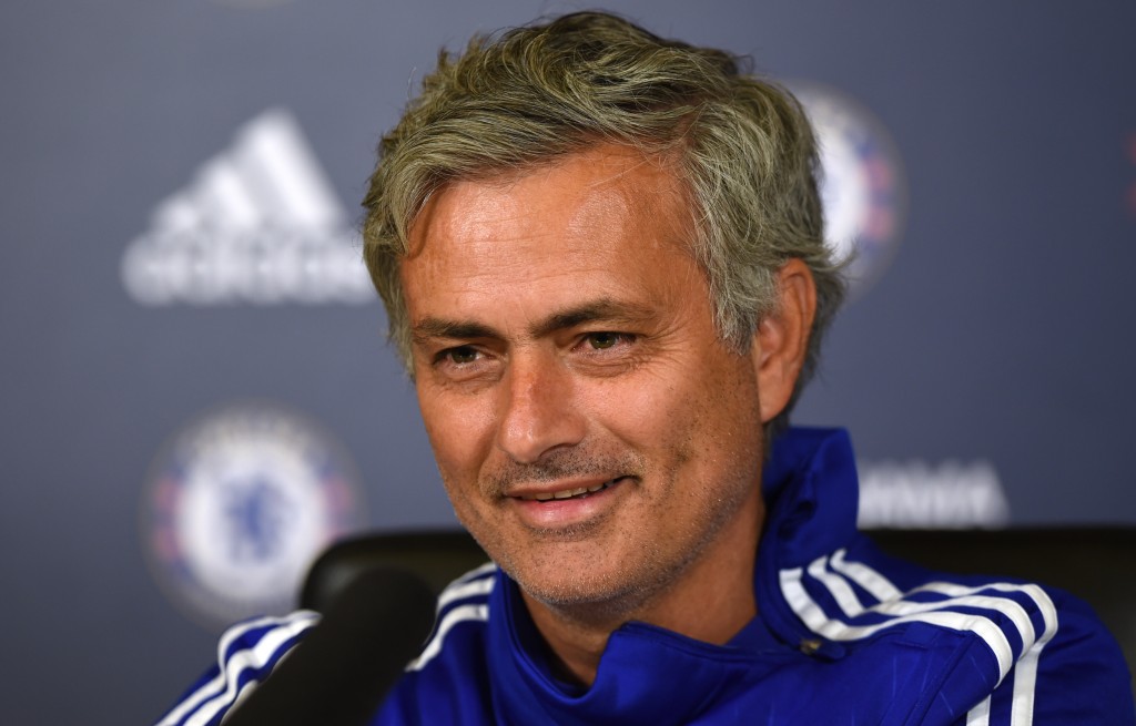 Football - Chelsea - Jose Mourinho Press Conference - Chelsea Training Ground - 11/9/15 Chelsea manager Jose Mourinho during the press conference Action Images via Reuters / Tony O'Brien Livepic EDITORIAL USE ONLY.