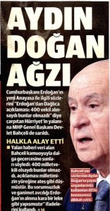 yeni safak bahceli
