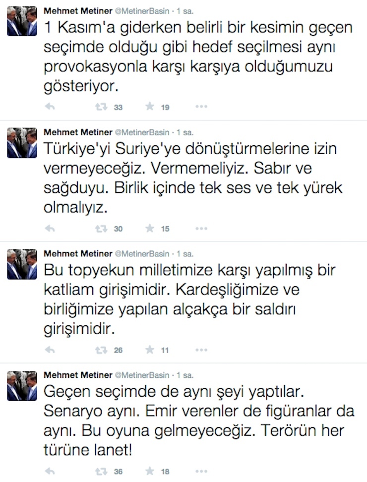 mehmet metiner tweet