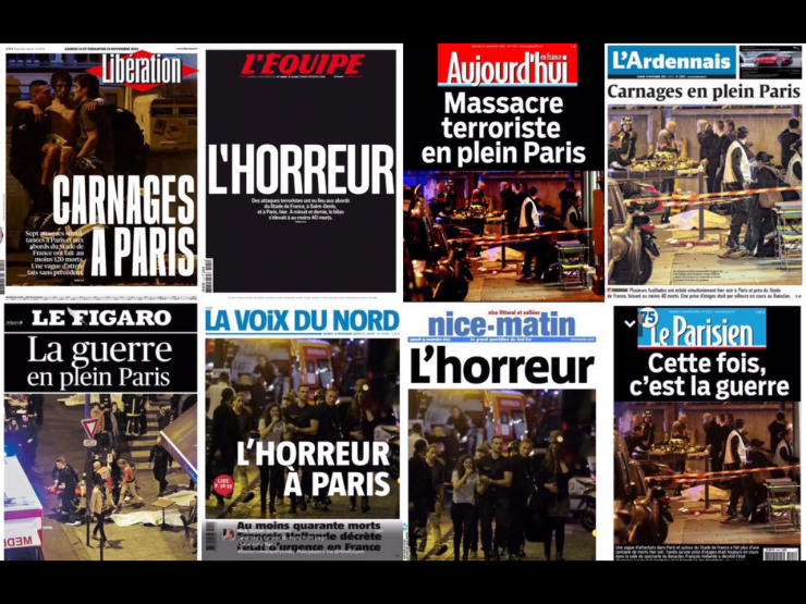 ParisSaldırıGazeteler