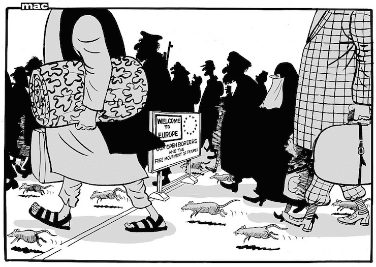 gocmen karikatur
