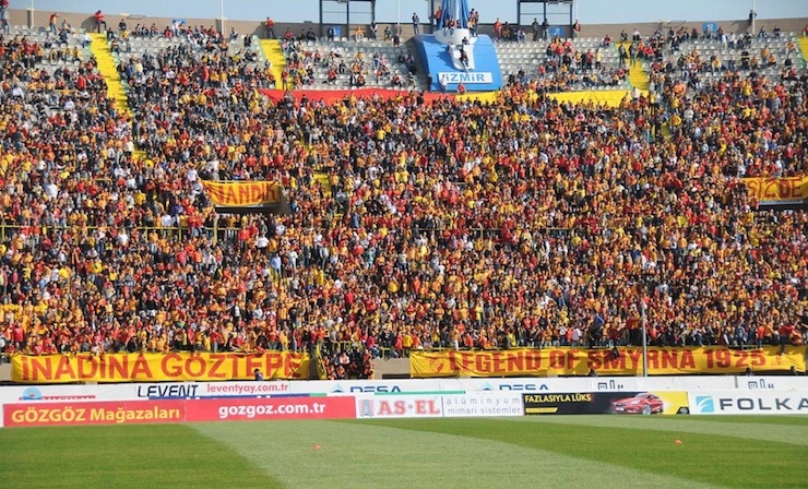 KARSIYAKA - GOZTEPE MACI.(FOTO:MUSTAFA KOPRULU IZMIR DHA)